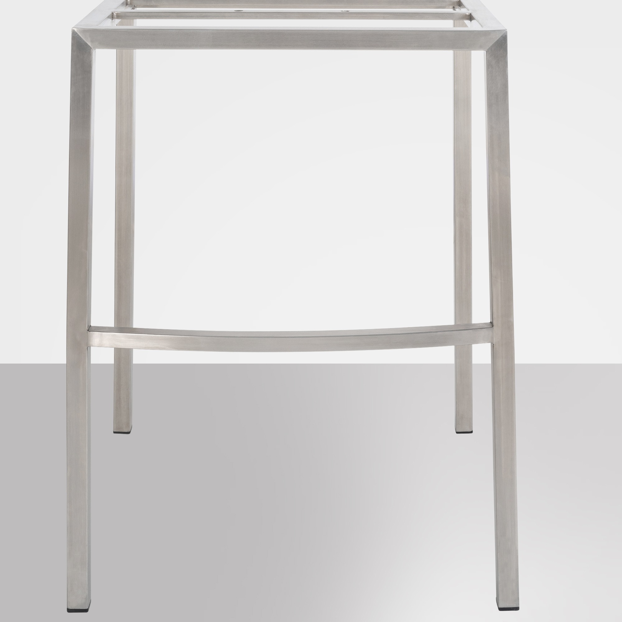Taburete de Bar Damaso con Fieltro y Base de Cuatro Patas